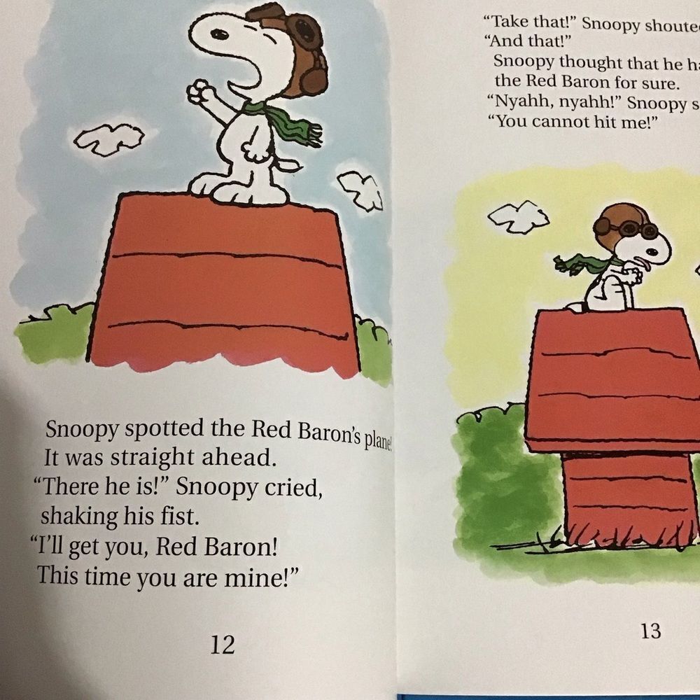 Peanuts Snoopy: Flying Ace To The Rescue Book‎ Collector’s Edition - Picture 3 of 4
